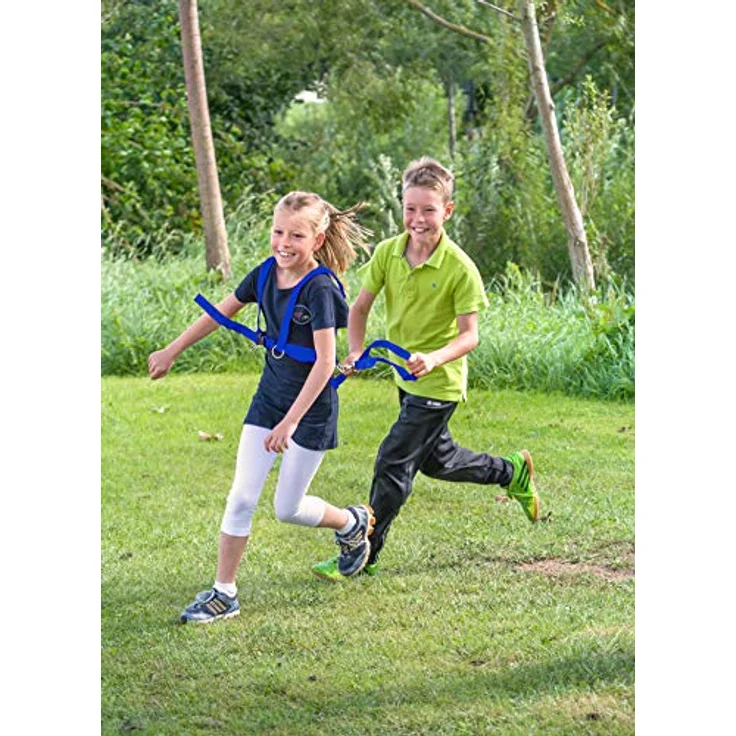 Betzold Sport Pferdegeschirr für Kinder, strapazierfähiges Nylon, verstellbar, inklusive Karabiner und Schnellverschluss – Bild 9