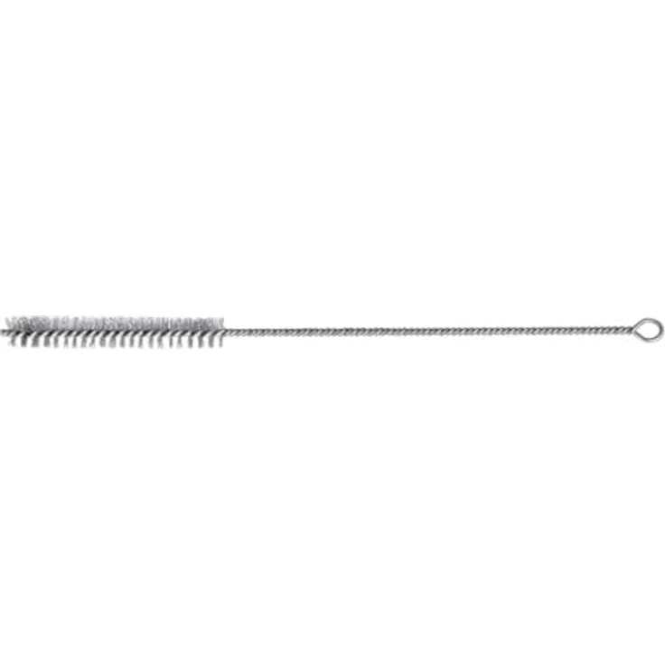Lessmann Zylinderbürste Nylon, Durchmesser 12 mm, glatt, weiß, made in Germany – Bild 1