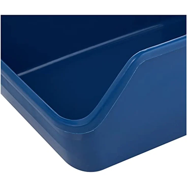 PAWISE High-Back Litter Pan, Katzenklo mit hoher Rückenlehne, 61x45x25cm – Bild 3