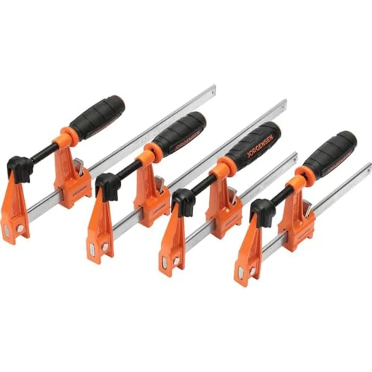 JORGENSEN 4er-Satz Mittelschwere Stahlklemmen (2-15 cm, 2-30 cm) 2391335 Spann-Weite (max.):30mm Pro – Bild 2