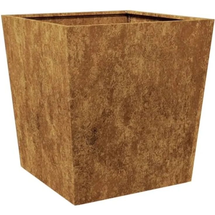 vidaXL Pflanzkübel 50x50x50 cm Cortenstahl, rostbeständig und stabil, viel Platz für Pflanzen – Bild 1