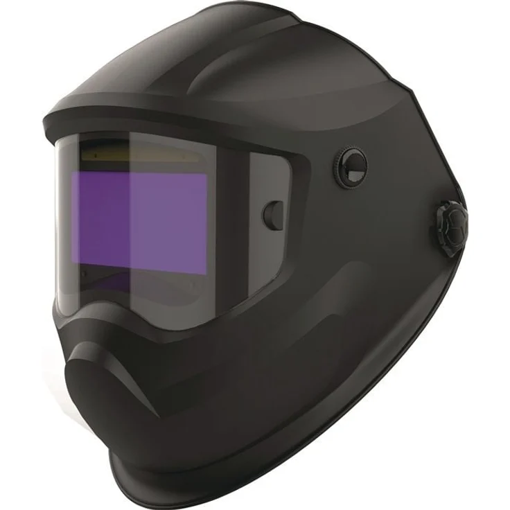 JAS Weldmaster WIDE Schweißerschutzhelm mit ADF 125x60mm, DIN 3/5-9+9-13, 4 Sensoren, Soft-Touch-Oberfläche, Schleifmodus