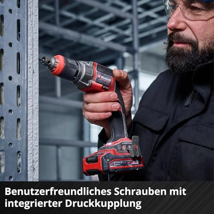Einhell Akku-Trockenbauschrauber TP-DY 18 Li BL, bürstenloser Motor, mit Magazinaufsatz, ohne Akku und Ladegerät – Bild 8