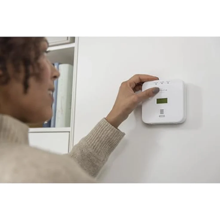 ABUS COWM510 Kohlenmonoxid-Melder batteriebetrieben detektiert Kohlenmonoxid – Bild 3