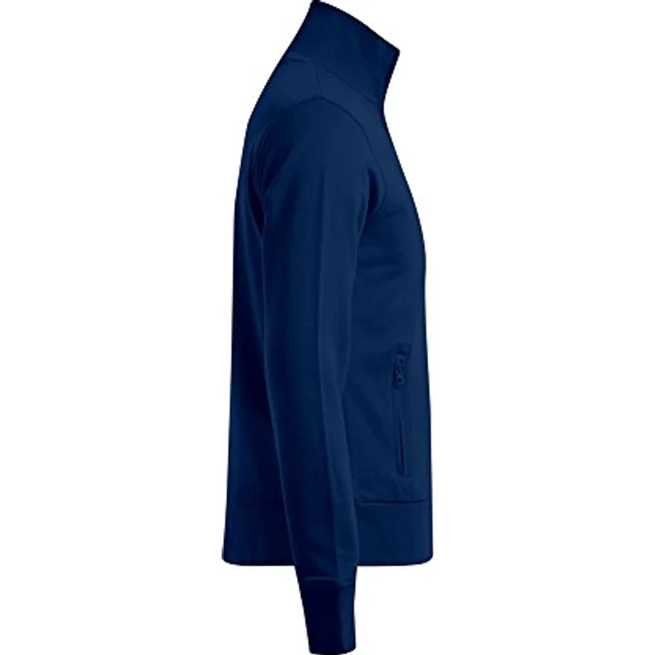 Promodoro Sweatshirtjacke g. XXXL, Marine - 100 % Baumwolle, schmale Passform, Seitentasche mit Reißverschluss – Bild 3