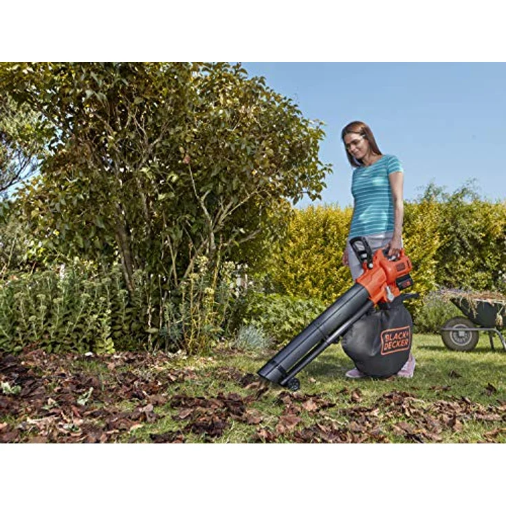 Black und Decker 36V 3 in 1 Akku-Laubsauger Büstenlos, ohne Akku - BCBLV36B-XJ – Bild 3