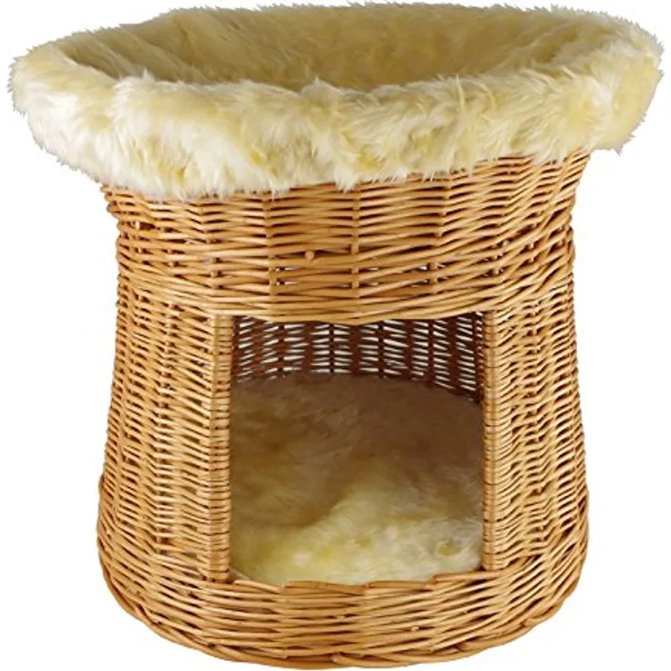 Silvio Design Korbturm Natur-beige