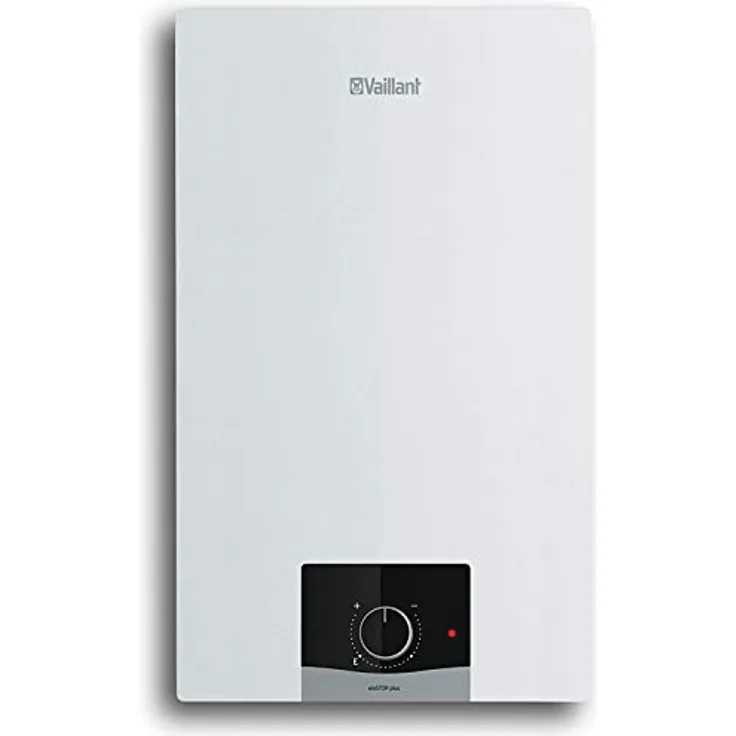 Vaillant eloSTOR VEN 10/7-5 O plus, Übertisch Warmwasserspeicher, 5 Liter Niederdruckspeicher, Elektro-Kleinspeicher, 230 V, modernes Design, energiesparend