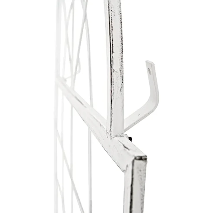 CLP Rankhilfe Viva, 2 St., 2er Set, aus Eisen zur Wandbefestigung, antike Patina, 180 cm x 70 cm, handgefertigt – Bild 5