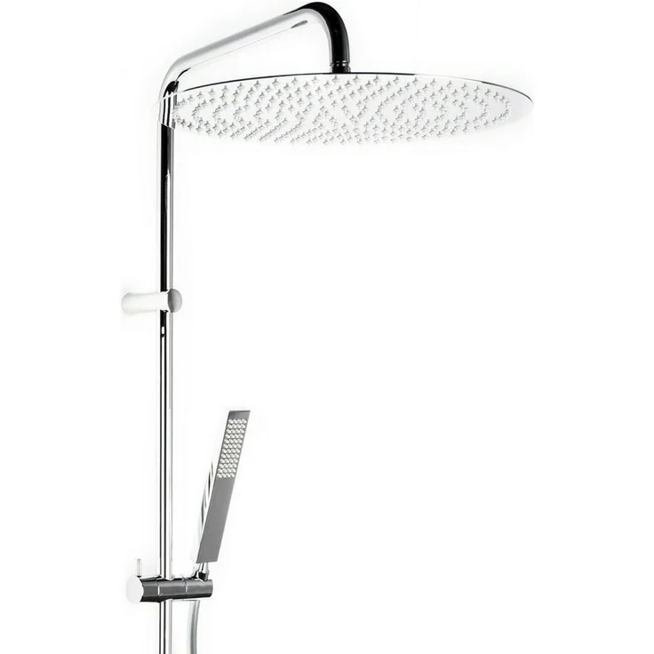 #1 Topseller Brausegarnitur Steinkirch Rainshower Duschkopf, Thermostatarmatur, verchromte Handbrause - Preisvergleich