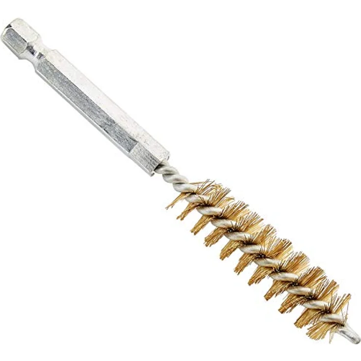 KS Tools 340.0068, 1/4" Messing Bürste Ø 13 mm, Länge 100 mm, 1/10,2 cm Antrieb – Bild 1