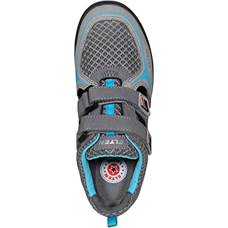 ELTEN MILA aqua Easy ESD S1 Sicherheitsschuh, Damen-Sicherheitssandale, Mikrofaser/Meshmaterial, grau – Bild 7