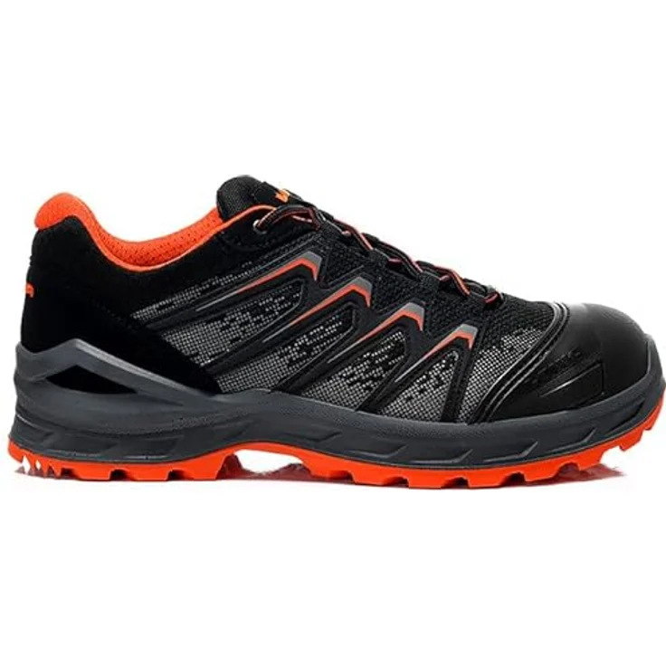 Lowa work LARROX Work GTX black Lo S3 CI Sicherheitsschuh, wasserdicht mit GORE-TEX, geschlossene gepolsterte Lasche, GUMMI/PU Sohle mit MONOWRAP-Technologie – Bild 2