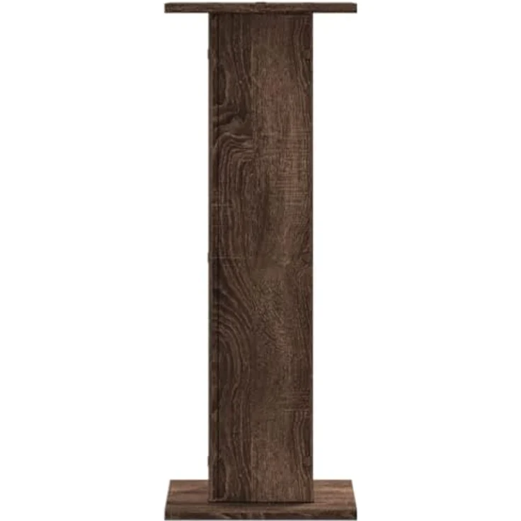 vidaXL Blumenständer Pflanzenständer 2 Stk Eichen-Optik 30x30x80 cm Spanplatt – Bild 5