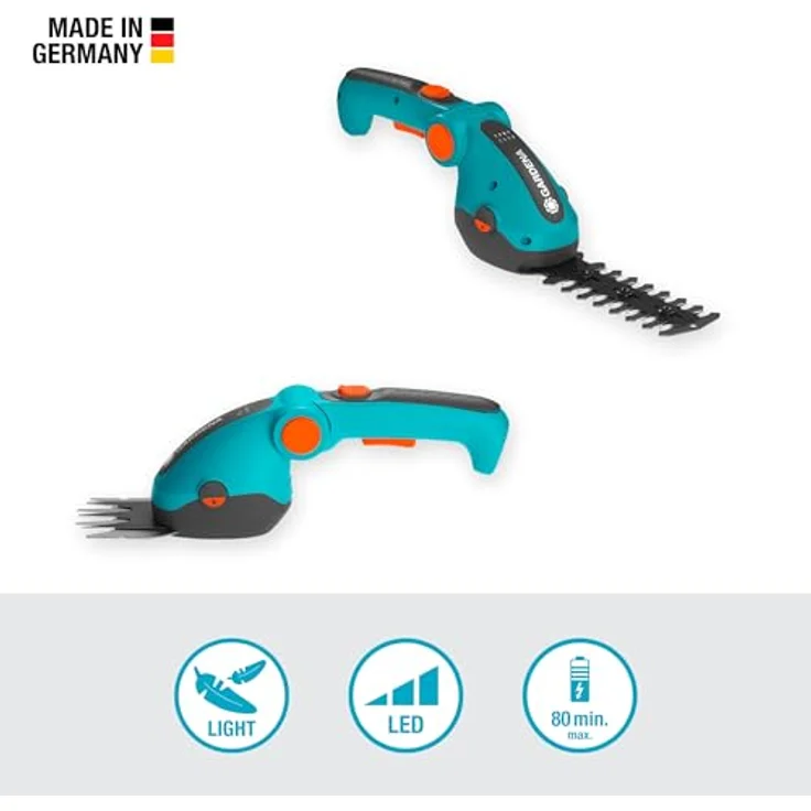 Gardena 09888-20 Set Akku-Gras- und Strauchschere ComfortCut Li – Bild 2