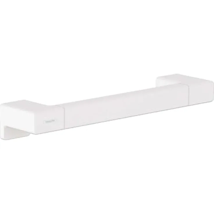 hansgrohe HG Haltestange AddStoris, Möbelgriff 348mm, robuste Metallkonstruktion, mattweiss
