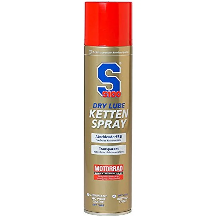 DR WACK Dr. Wack S100 Dry Lube Kettenspray 400 ml Auto-Reinigungsmittel - Trockenkettenspray 100% abschleuderfrei und transparent - Preisvergleich – Bild 2
