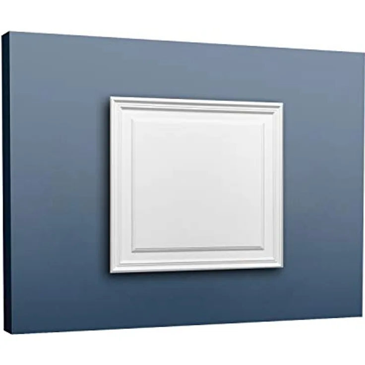 Orac Türpaneel D503, 55 cm x 55 cm, vorgrundiert, extrudiertes Polystyrol (HDPS), zeitloses Design für Innen- und Außenbereich