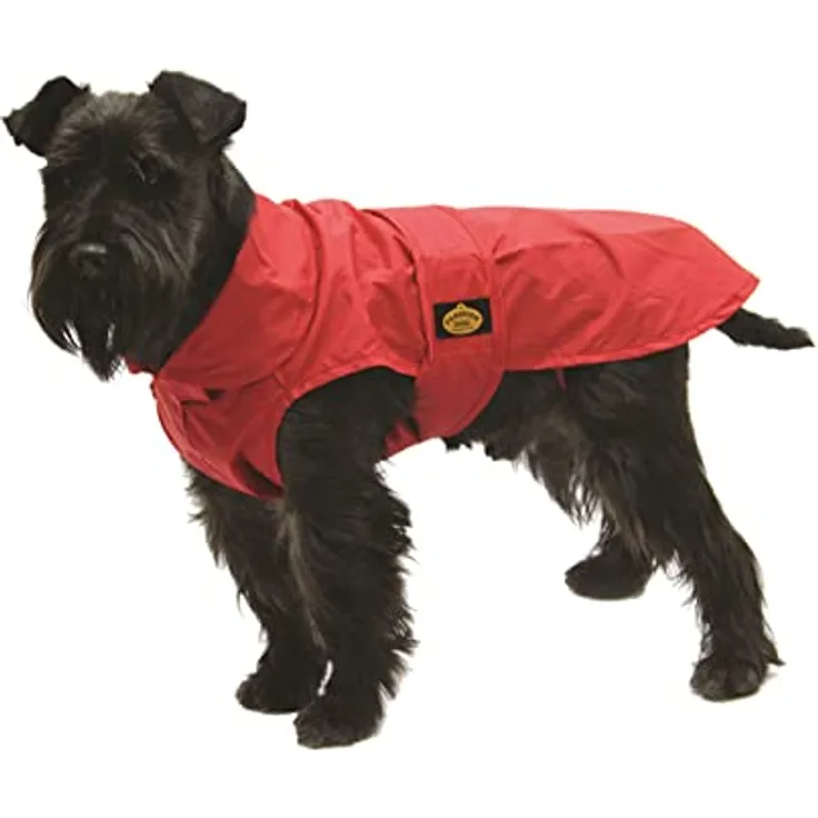 Fashion Dog Regenmantel für Hunde - Rot - 43 cm