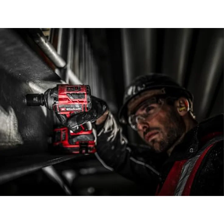 Einhell Professional Akku-Schlagschrauber TP-CW 18/350-C Li BL-Solo, 18 V, 350 Nm Drehmoment, Brushless Motor, Außenvierkant-Aufnahme, ohne Akku – Bild 4
