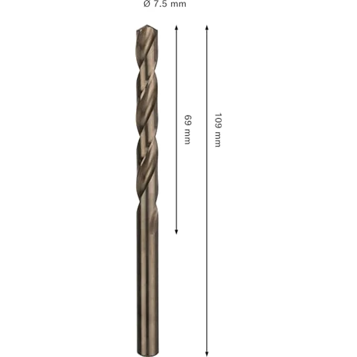 Bosch Accessories 2608577608 Metall-Spiralbohrer, HSS-Co Bohrer für Edelstahl, hohe Lebensdauer – Bild 3