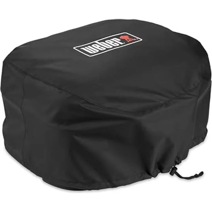 Weber Premium Abdeckhaube für Lumin Serie, UV-beständig, Regenwasser abweisend, Schutz vor Wind und Wetter - Schwarz – Bild 2