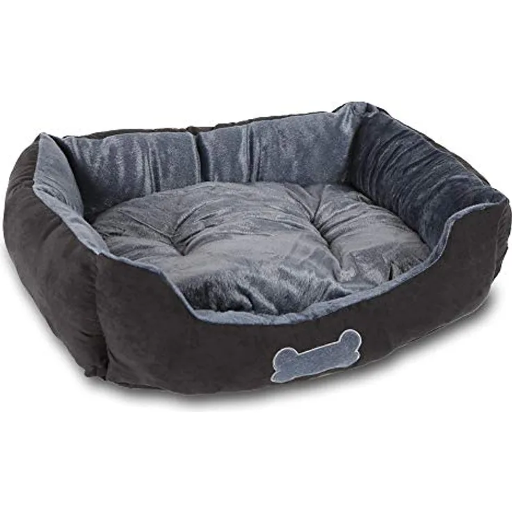 Pocky- Pet Hundebett dunkelblau 62x50cm Hundekissen Hundesofa Hundekörbchen waschbar 30°
