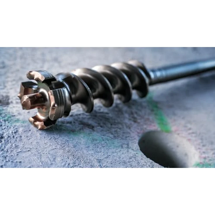 Bosch PRO SDS max-9 Break Through Bohrer, 55 mm Durchmesser, 450 mm Arbeitslänge, ideal für große Betondurchgangslöcher – Bild 8