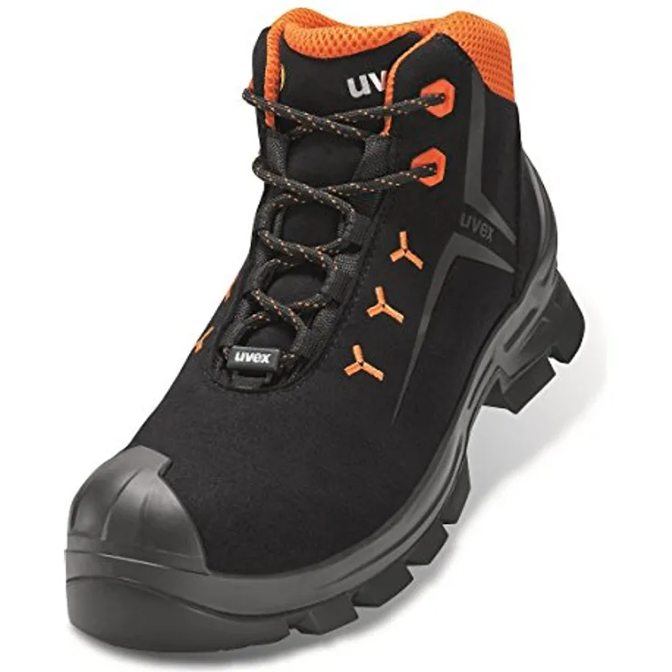 Uvex Safety 2 Macsole, Sicherheitsschuhe S1P/S3 mit optimierter Dämpfung und ergonomischer Passform, Größe 36