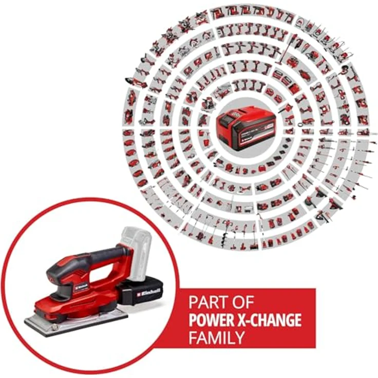 Einhell Akku-Schwingschleifer TE-OS 18/230 Li Power X-Change PXC , ohne Akku ohne Ladegerät – Bild 2