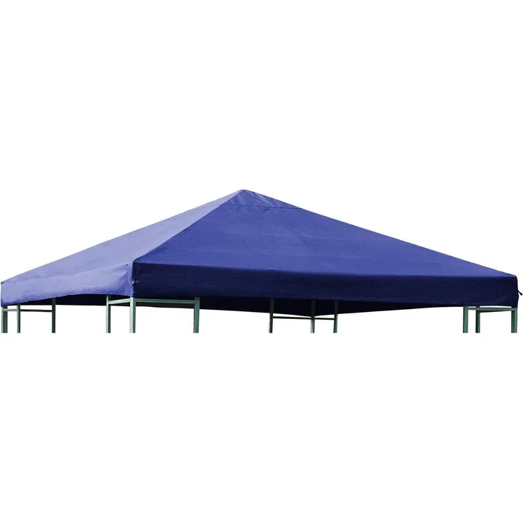 DEGAMO Pavillon-Ersatzdach, für Metall- und Alupavillon 3x3 Meter, dunkelblau, wasserdicht