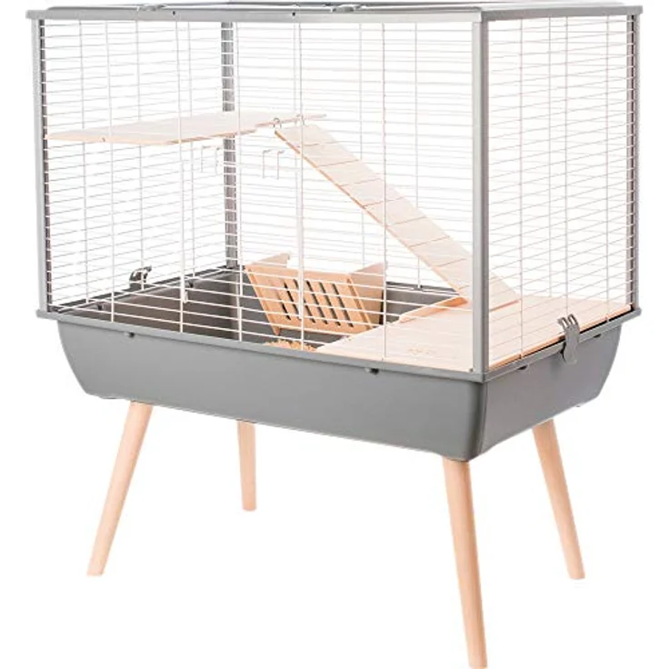 ZOLUX Neo Muki H58 - Cage Large Rodents - Grey – Bild 1