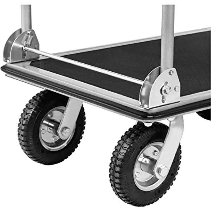 MSW Plattformwagen MSW-PW-300, klappbar, 300 kg Belastbarkeit, 80 x 60 cm Ladefläche, robust und mobil – Bild 3