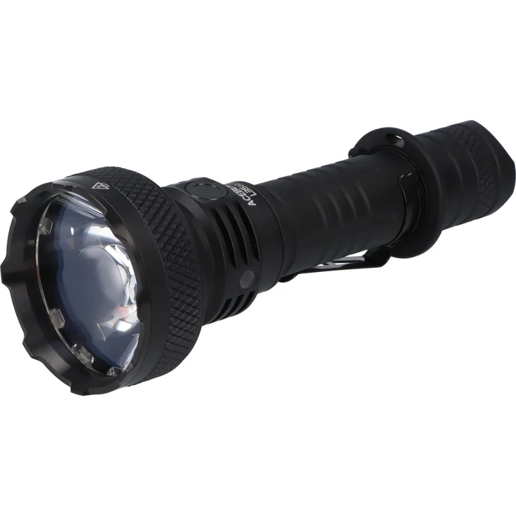 AceBeam L35 2.0 LED Taschenlampe, 5.000 Lumen, 650 Meter Reichweite, Schwarz