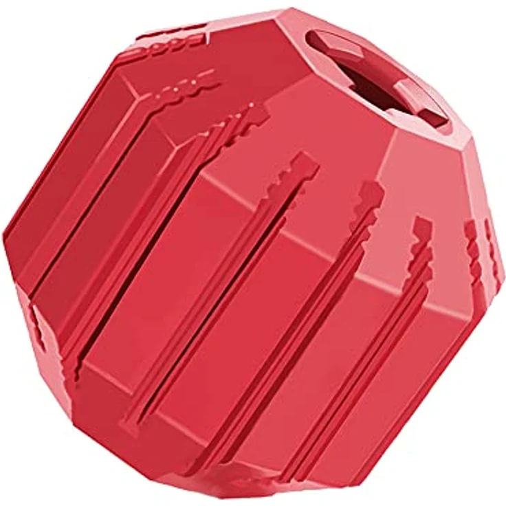 KONG – Stuff-A-Ball – Robuster Naturkautschuk, Leckerlispender, Zahnreinigung – Für Mittelgroße Hunde – Bild 1