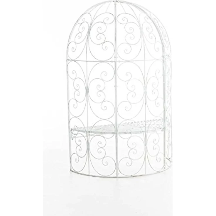 CLP Rosenbogen Rosie mit Sitzbank, Eisen handgefertigt, romantischer Halbpavillon, pulverbeschichtet – Bild 6