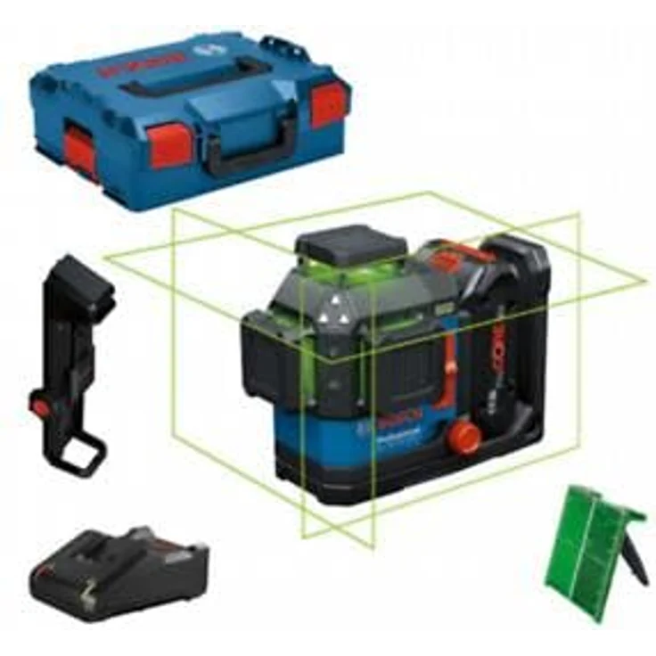 "BOSCH Kreuzlinienlaser Bosch Professional GLL 18V-120-33 CG, Linienlaser für hohe Genauigkeit in rauen Bedingungen" – Bild 2