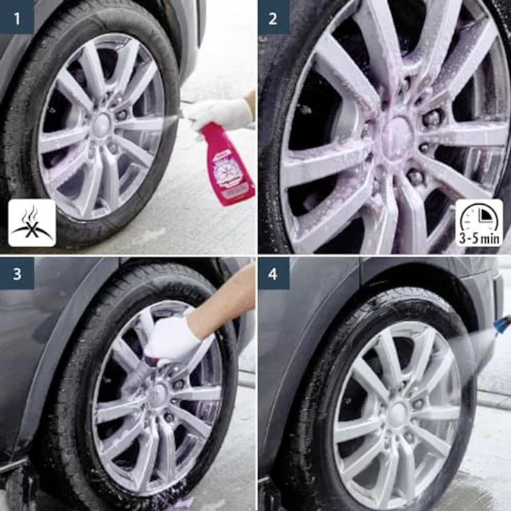 Sonax FelgenStar Felgenreiniger 750 ml für Alufelgen u. Stahlfelgen – Bild 4