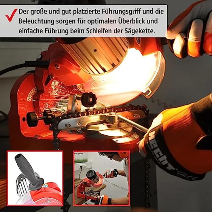 Hecht 9230 Kettensägen Schärfmaschine - Preisvergleich – Bild 5