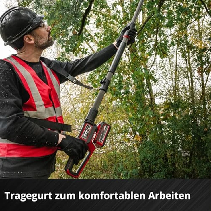 Einhell Akku-Hochentaster GP-LC 18/20 Li T BL-Solo, professioneller Baumschnitt mit 18 cm Oregon Schwert und bürstenlosem Motor, ohne Akku und Ladegerät – Bild 10