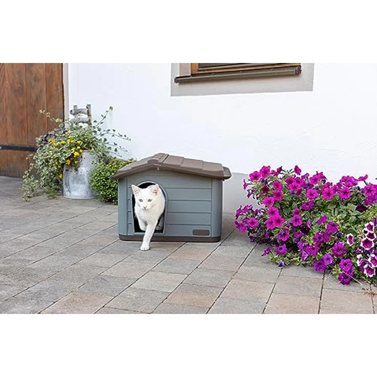 Katzenhaus Paola Eco 60 x 51 x 41 cm - Preisvergleich – Bild 5