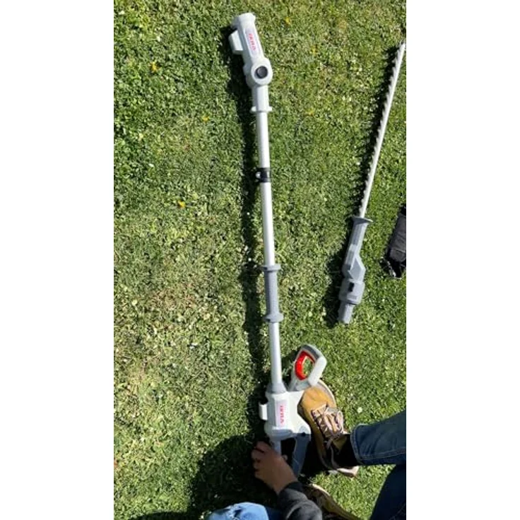 IKRA Akku Teleskop Heckenschere ICPH 2050, 20V, 50 cm Schnittlänge, teleskopierbar 105–210 cm, inkl. 2 Akkus & Schnelllader – Bild 31