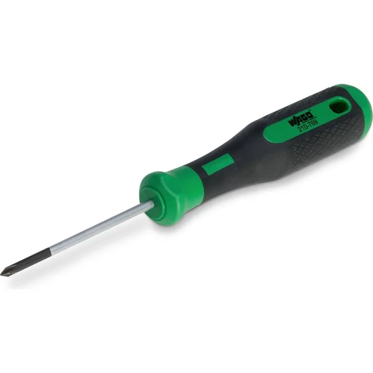 Wago 210-769 Schraubendreher PH0 grÃ¼n 2K-Griff