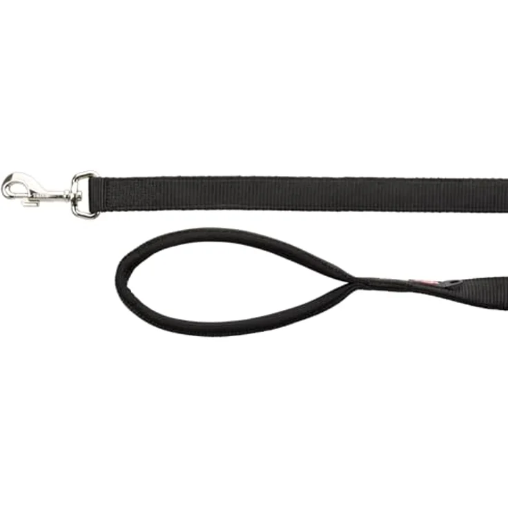 TRIXIE Hundeleine Premium M–L, 1,00 m 20 mm in schwarz - stabile Hundeleine mit praktischer Handschlaufe - für mittelgroße bis große Hunde - 200201 – Bild 2