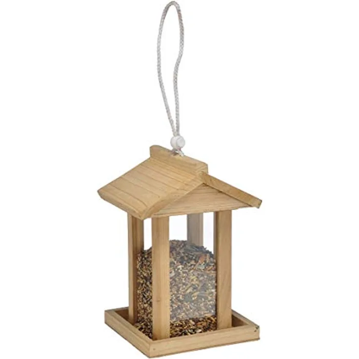Haushalt International Vogelfutterhaus aus Holz