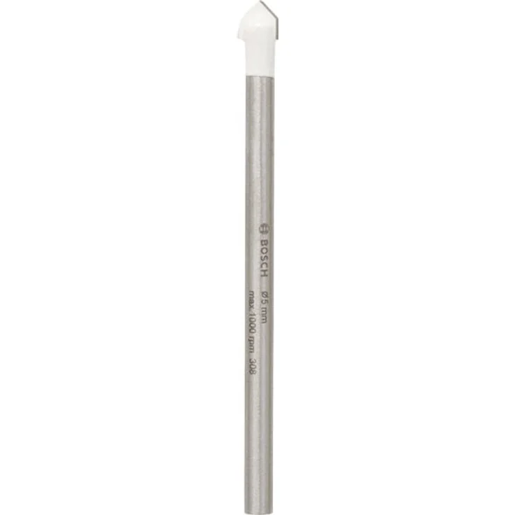 Bosch Fliesenbohrer CYL-9 Ceramic 5x70, spiralloses Design für weiche bis mittelharte Fliesen, trockenes Bohren möglich