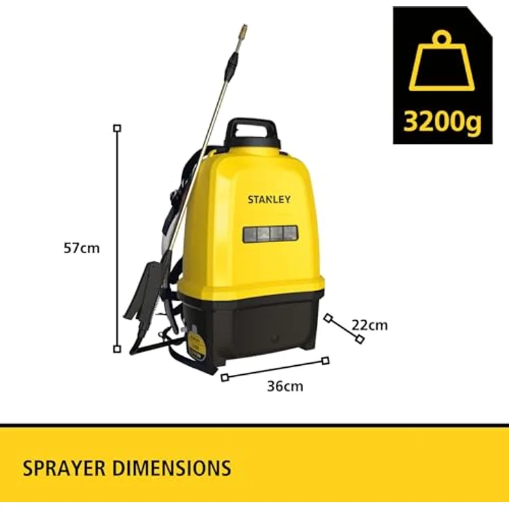 Generic STANLEY Akku-Drucksprüher 16 L, 14,4 V, 2,0 Ah, Bewässerungssystem mit 1-tlg. Set – Bild 6