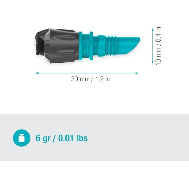 GARDENA Micro-Drip-System Sprühdüse 180 Grad 5 Stück 13321-20 – Bild 5