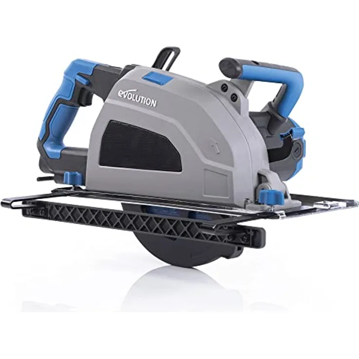 Evolution S210CCS 210mm Kreissäge aus Stahl - sofort bearbeitbar, ohne Hitze, Grat und Funken - inkl. Klinge aus Baustahl