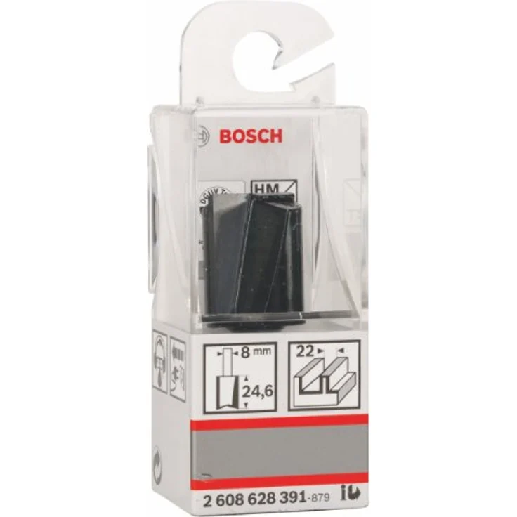 Bosch Professional Nutfräser Standard for Wood (für Holz, Ø 22 mm, Arbeitslänge 25 mm, Zubehör Handfräse) – Bild 3